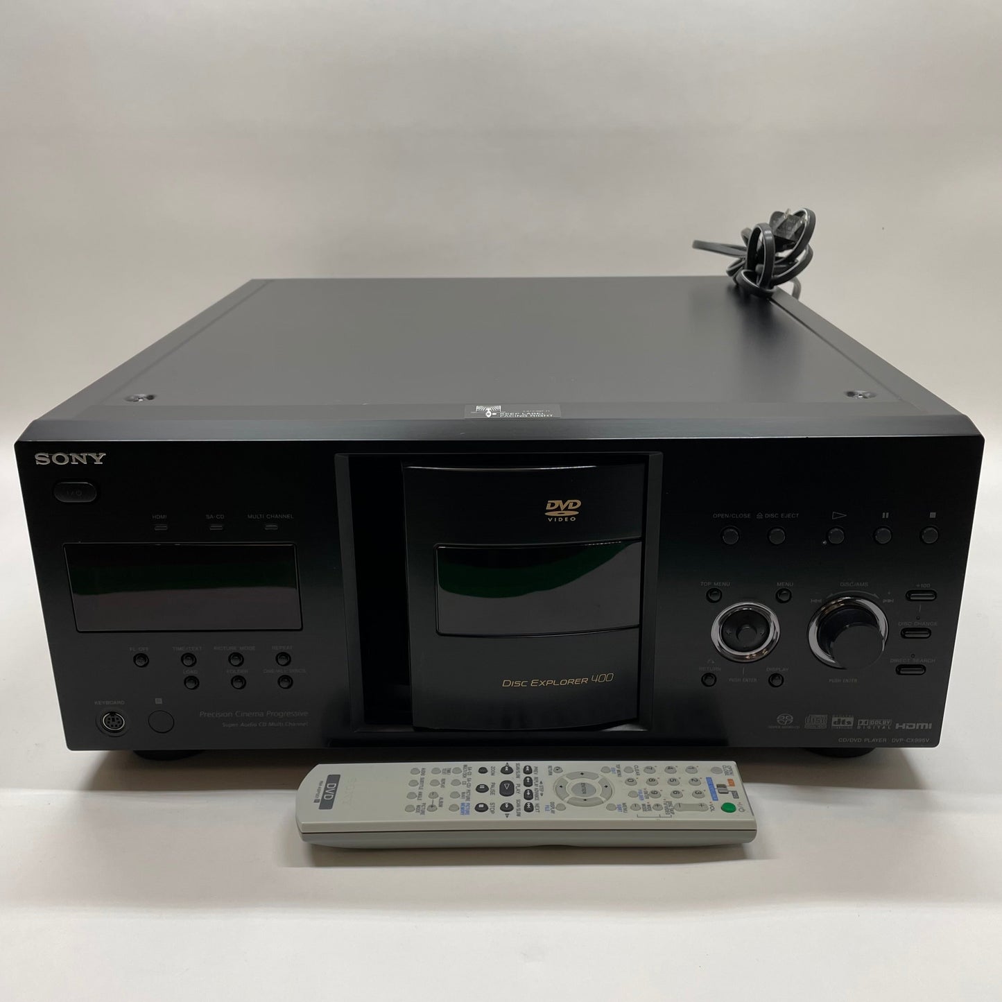 Sony Disc Explorer CD/DVD Player DVP-CX995V