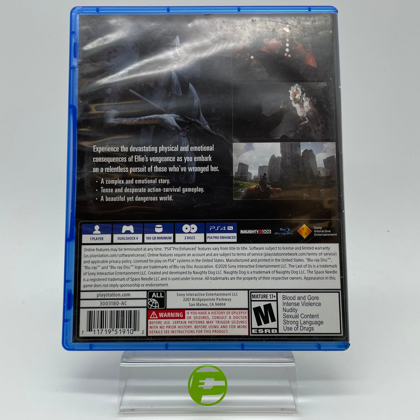 The Last of Us Part II (Sony PlayStation 4 PS4, 2020)