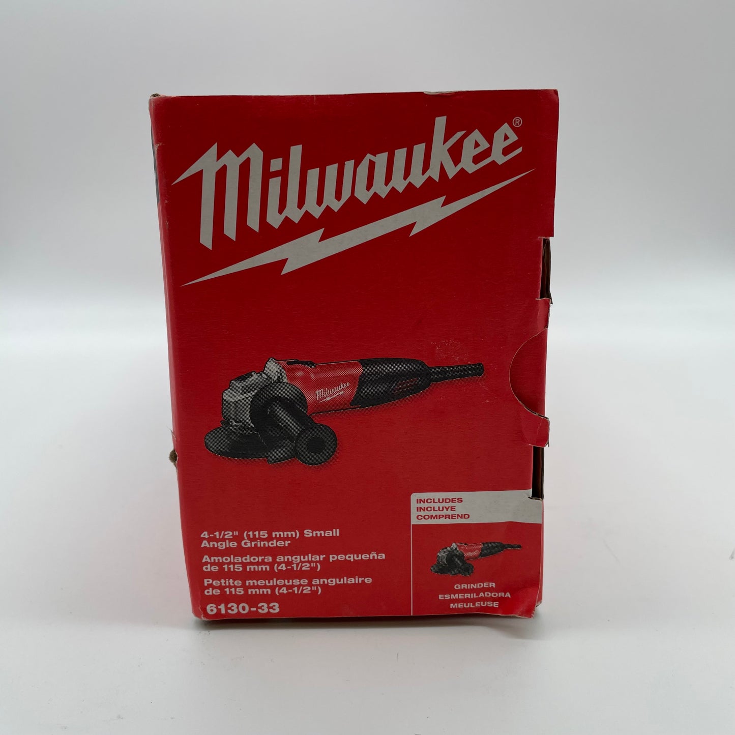 Milwaukee 6130-33 7.0 Amp 4-1/2" Small Angle Grinder