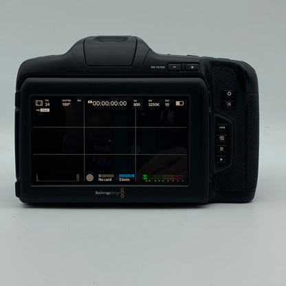 Blackmagic Design Pocket Cinema Camera 6K Pro EF Handheld Digital Film Camera