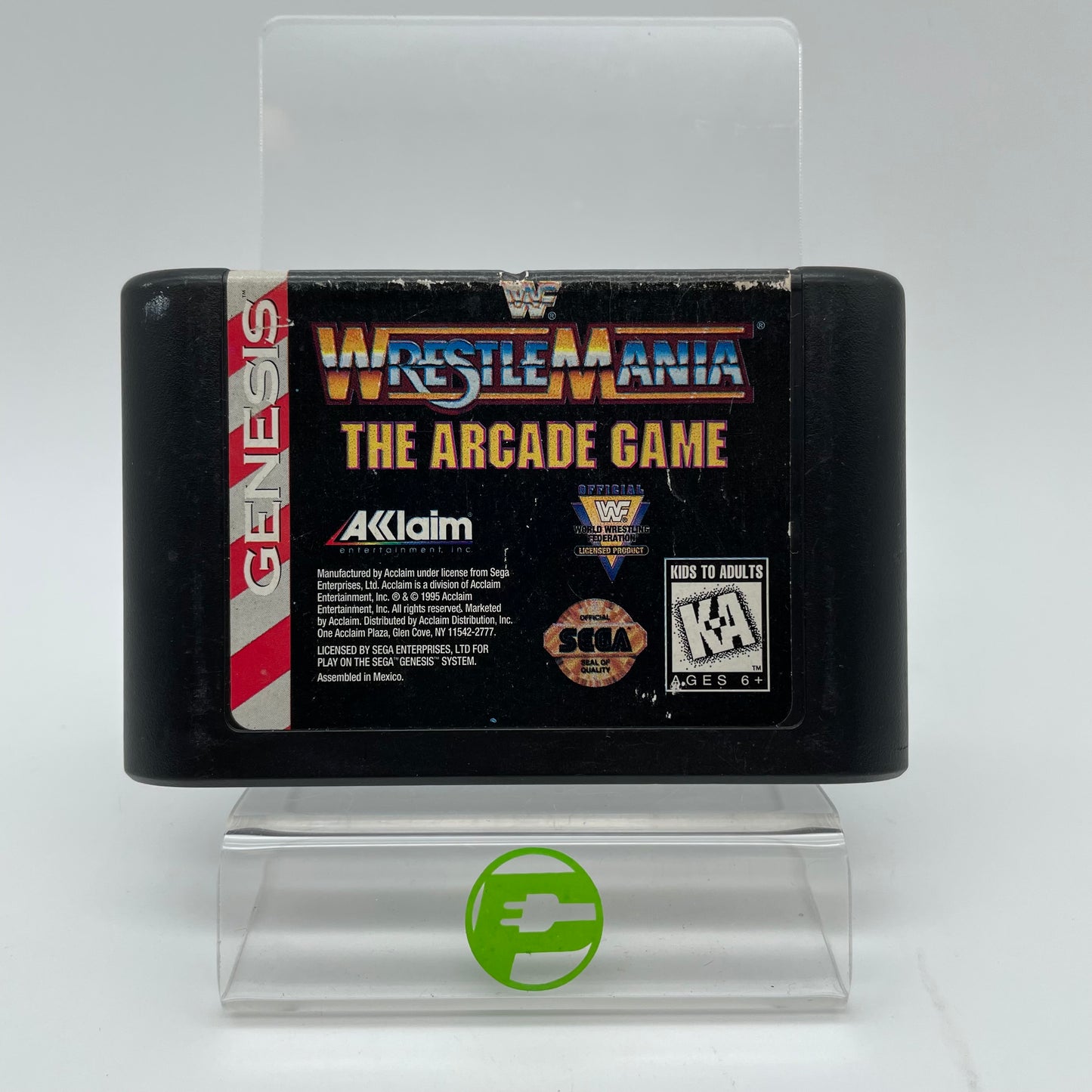 WWF Wrestlemania Arcade Game (Sega Genesis, 1994) Cartridge Only
