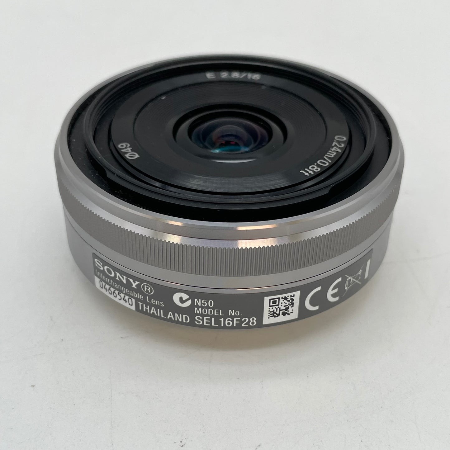 Sony Interchangeable Lens 16mm f/2.8 E E-Mount SEL16F28 Fixed/Prime Lens