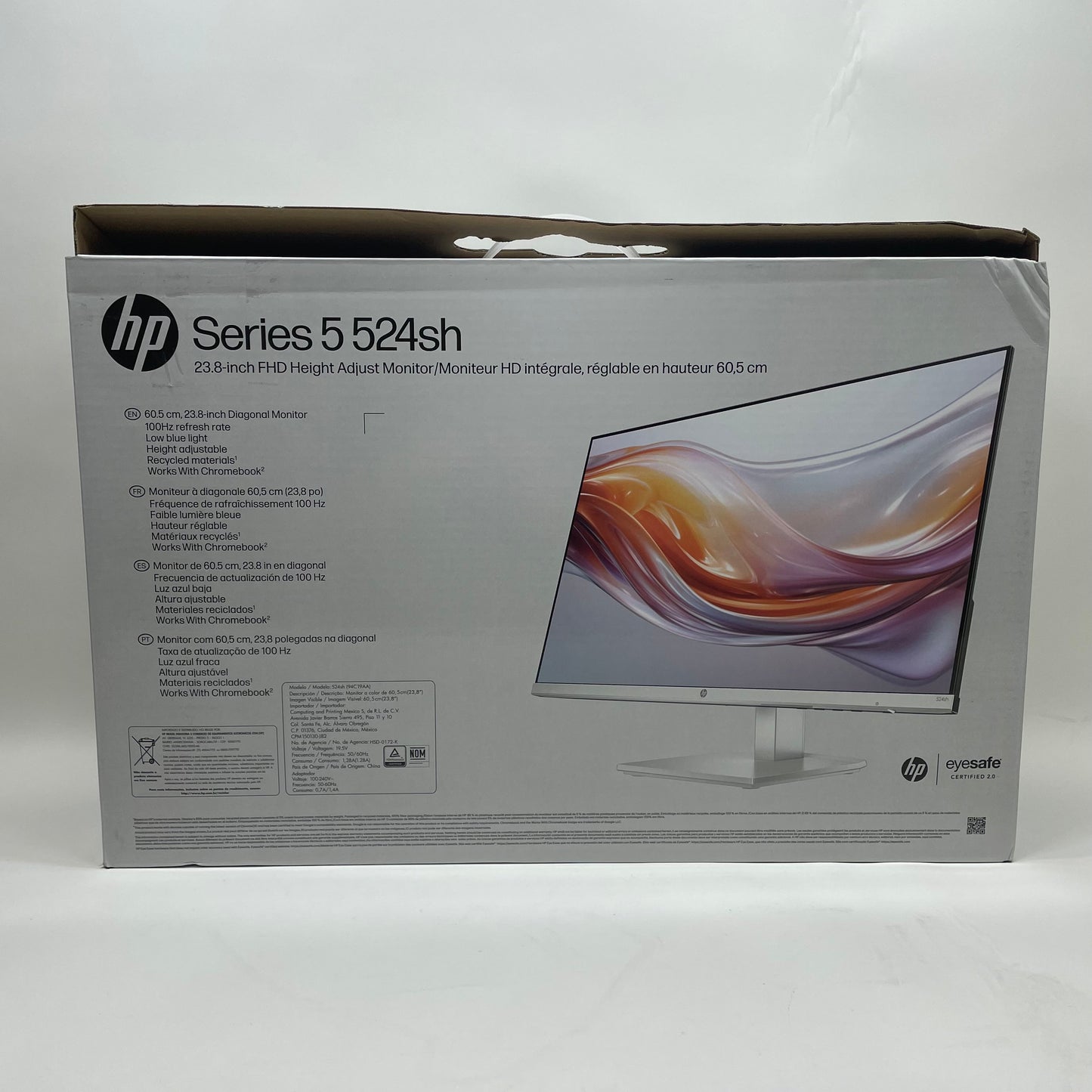 HP 24" 5524SH FHD Matte LCD IPS Business Monitor