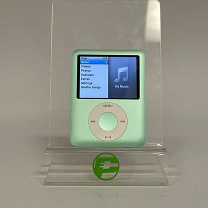 Apple iPod Nano 3rd Gen 8GB Green MB253LL