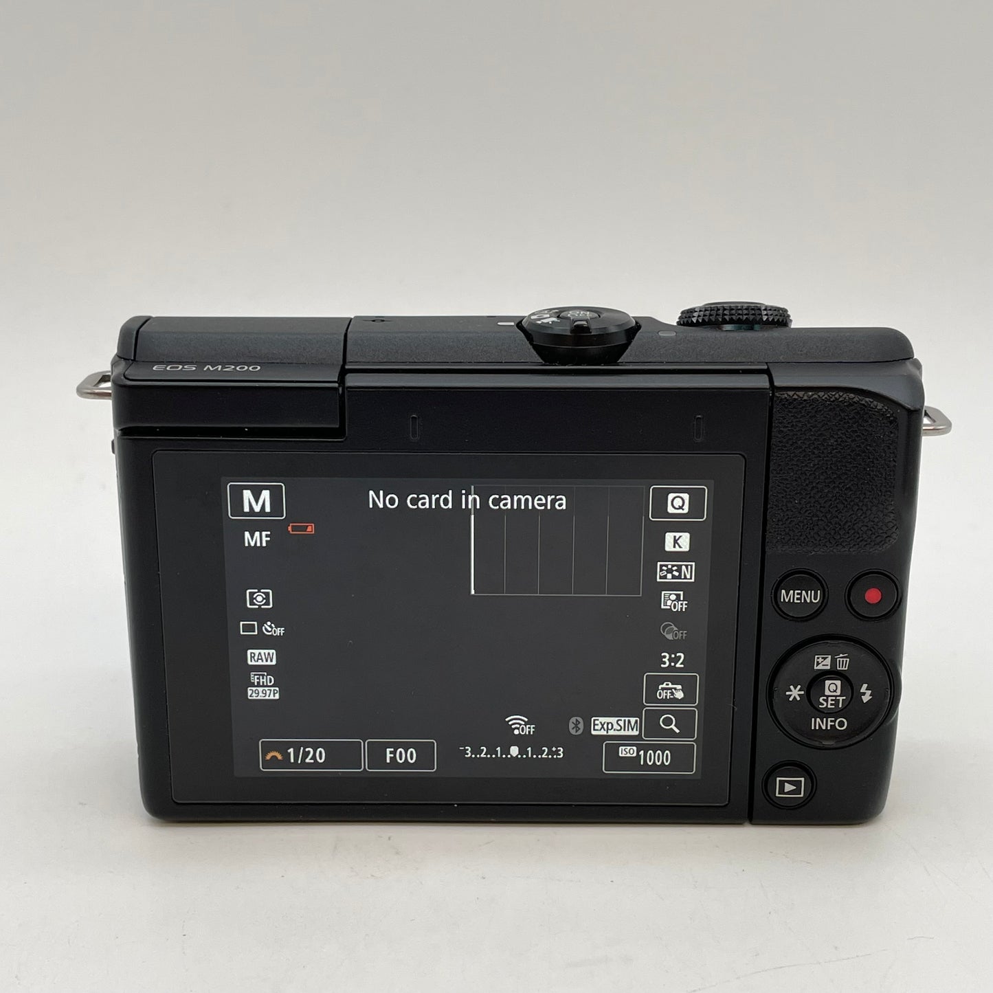 Canon EOS M200 24.1MP Mirrorless Camera Body Only