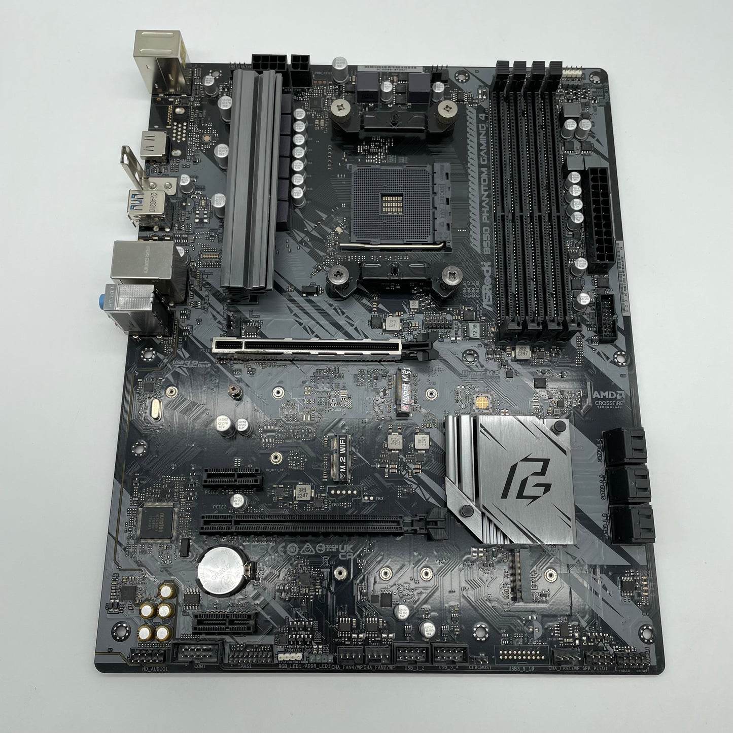 AsRock B550 Phantom Gaming 4 AM4 ATX AMD DDR4 Motherboard