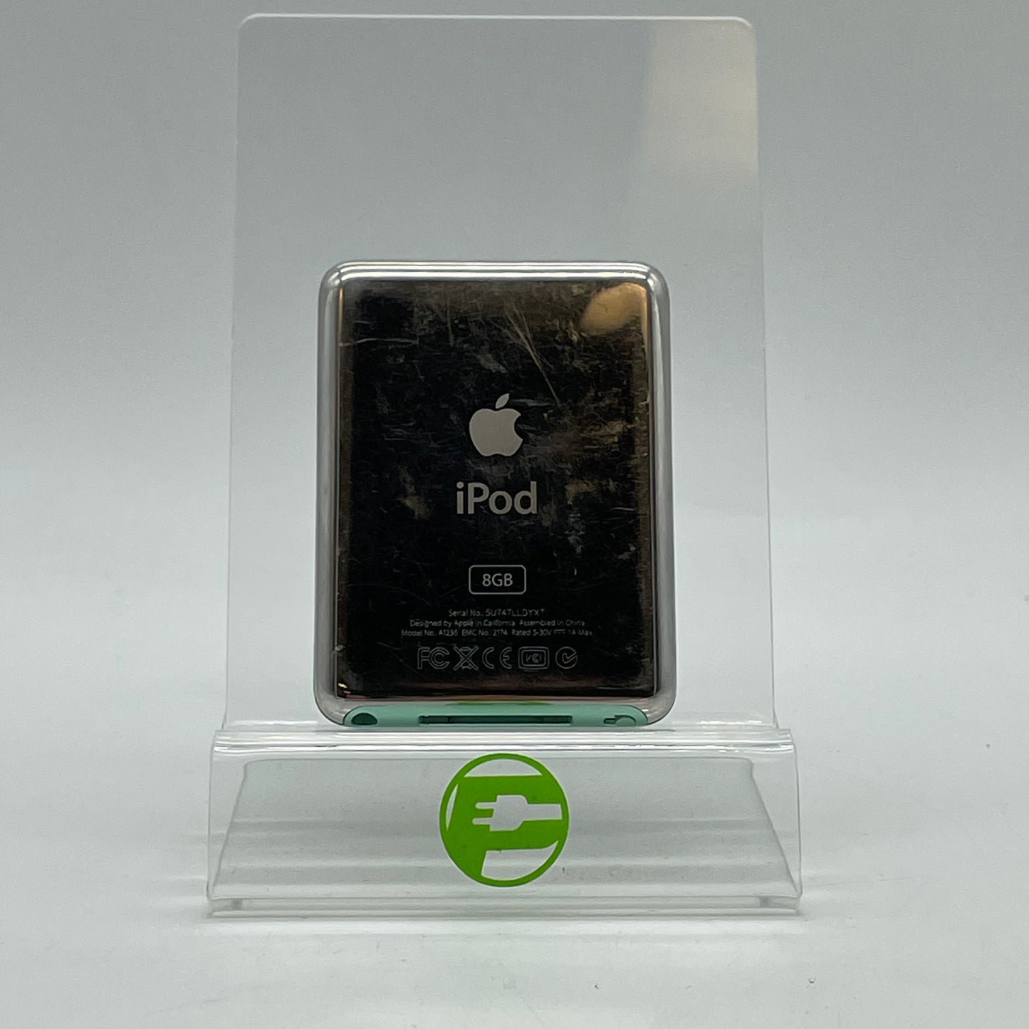 Apple iPod Nano 3rd Gen 8GB Green MB253LL