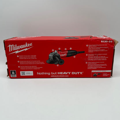 Milwaukee 6130-33 7.0 Amp 4-1/2" Small Angle Grinder
