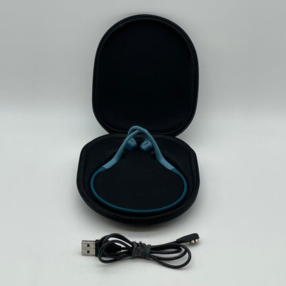 Shokz OpenRun Pro Bone Conduction Wireless Bluetooth Headphones Blue S810