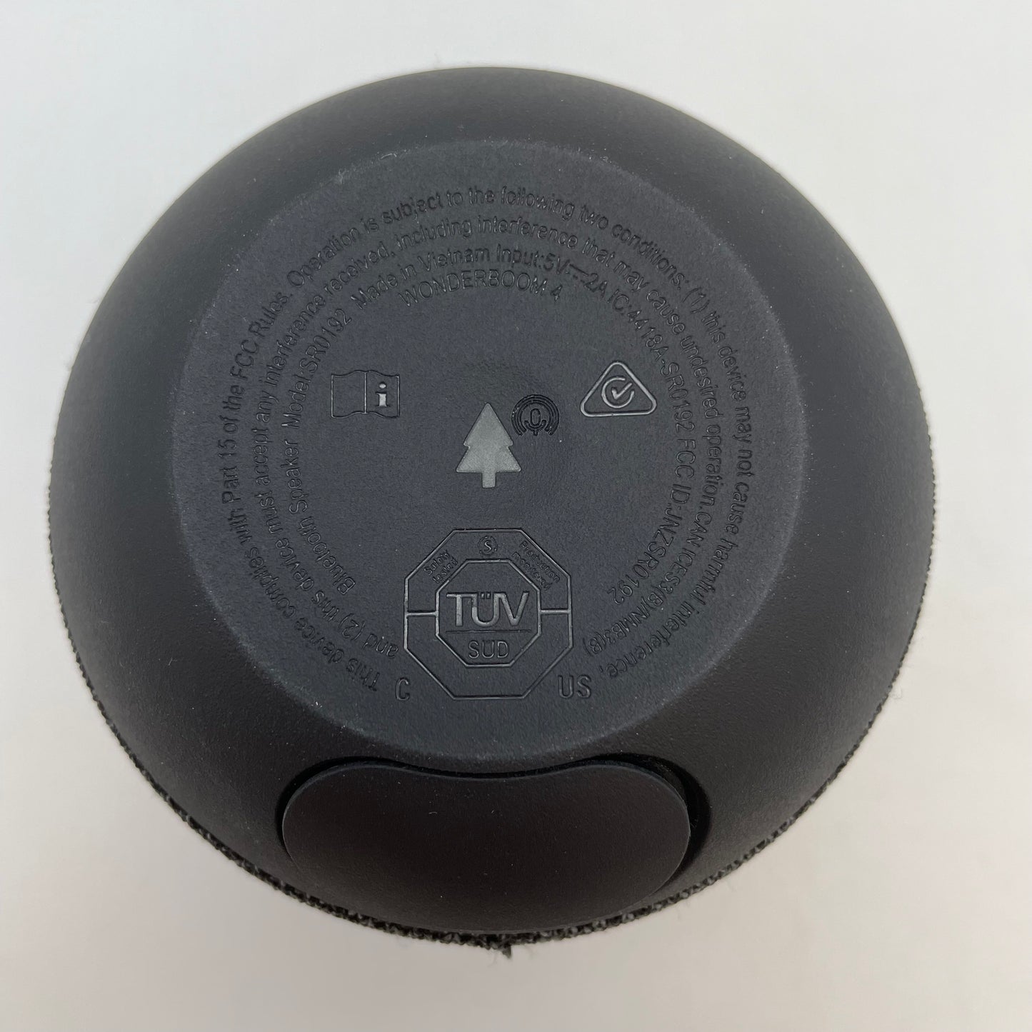 Ultimate Ears WONDERBOOM 4 Bluetooth Speaker Black SR0192