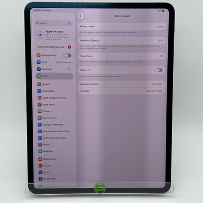 WiFi Only Apple iPad Pro 13" M4 1TB Space Black MWRF3LL/A